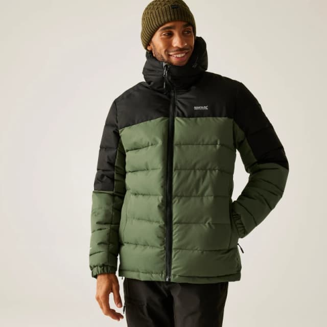 Regatta Regatta Men Aldthorn Insulated Padded Jacket in Green Size: Small Green S Male 5063516132905