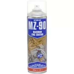 MZ-90 Matt Cold Zinc Galvanising Paint - 500ML