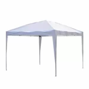 Alfresco Pop Up Garden Gazebo 3m x 3m, white