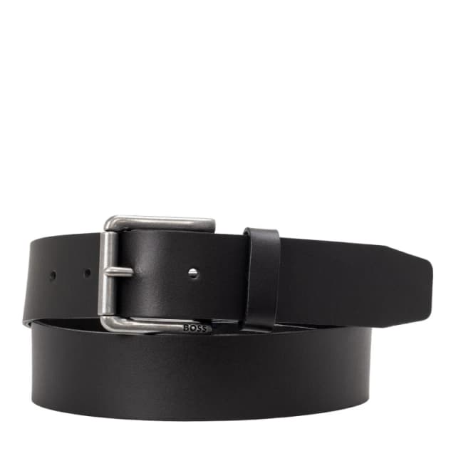 Boss Mens Joris Leather Belt Black 001 male 36-38W 105