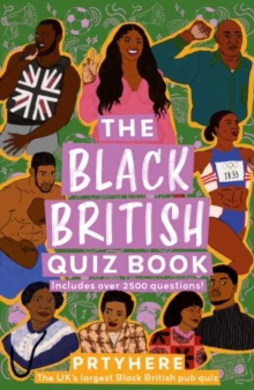 The Black British Quiz Book. Hardback Books