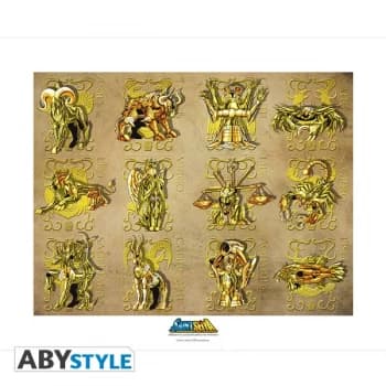 Saint Seiya - Gold Clothes Collector Artprint