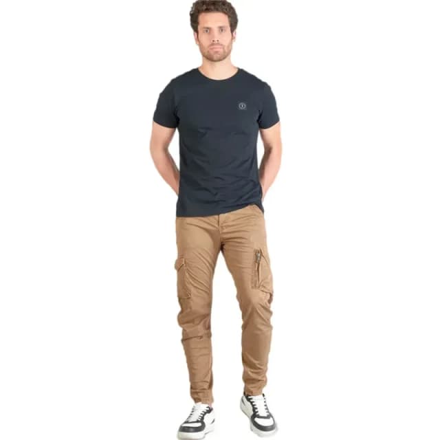 Le Temps des cerises Cargo Trousers Le Temps des cerises Alban Beige Male 27