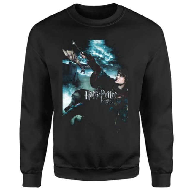 Harry Potter Goblet Of Fire Sweatshirt - Black - M