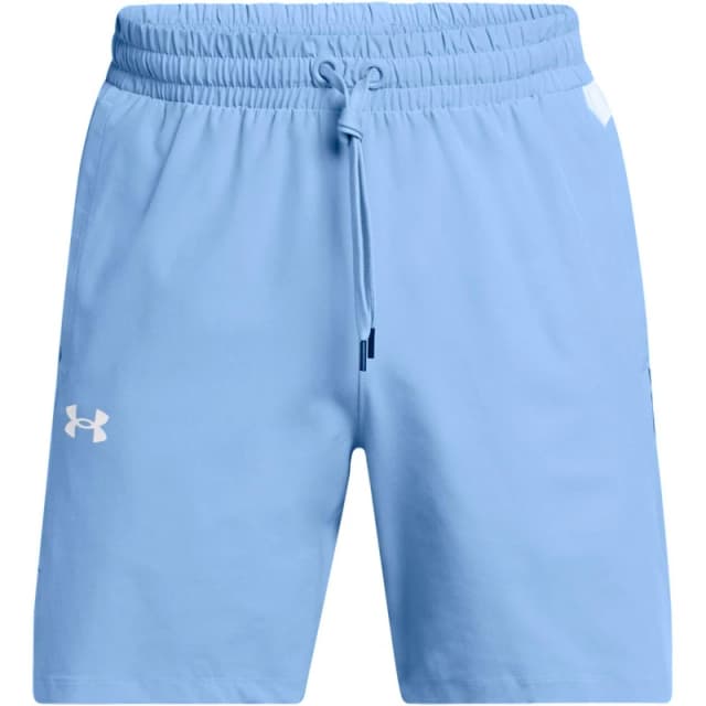Under Armour Mens Baseline Woven Basketball Shorts Blue male S