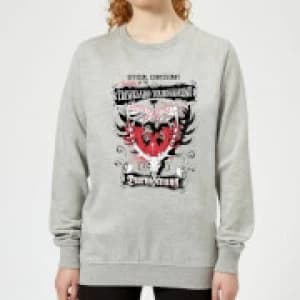 Harry Potter Triwizard Tournament Durmstrang Womens Sweatshirt - Grey - 3XL