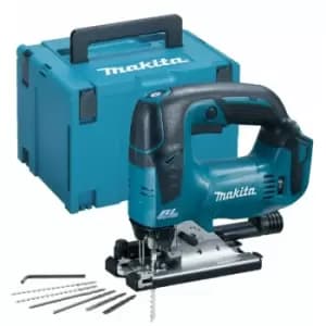 DJV182Z 18v lxt Brushless Top Handle Jigsaw + Makpac Carry Case DJV182ZJ - Makita