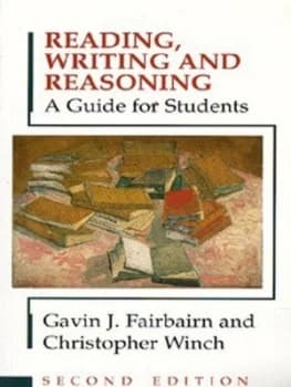 Reading Writing and Reasoning by Gavin Fairbairn Paperback