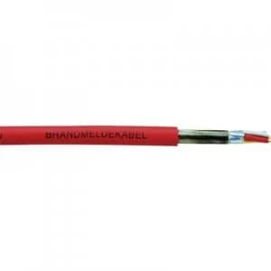 Fire alarm cable J HStH 2 x 2 x 0.8mm Red Faber Kabel