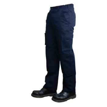 Tuffsafe - Cargo Trousers Navy 40' W 33' Leg