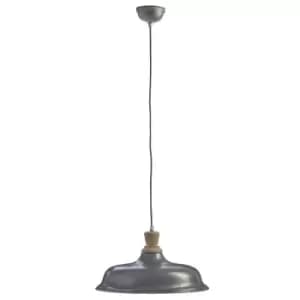 Olivia's Norway Bowl Pendant Light Zinc