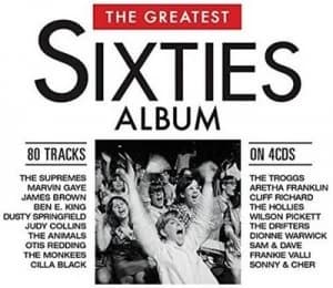 The Greatest Sixties Album by Various Artists CD Album
