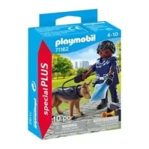 Playmobil 71162 Special Plus Policeman With Dog, One Size