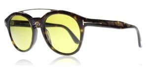 Tom Ford Newman Sunglasses Shiny Gradient Havana 52N 53mm