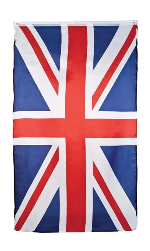 Shatchi 5 X 3ft Union Jack National Flag 3pc Events Decorations Multi