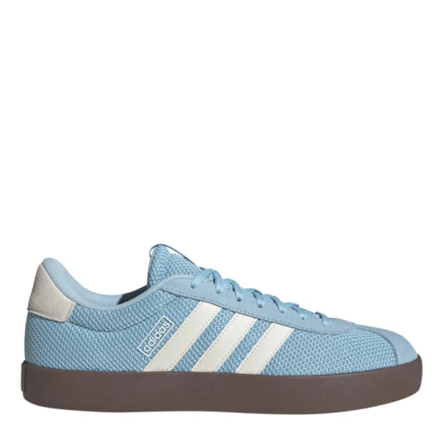 adidas Mens Vl Court 3.0 Low-Top Trainers Blue/White/Gum male 9 (43.3)