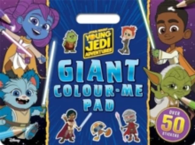 Star Wars Young Jedi Adventures: Giant Colour Me Pad Paperback / softback