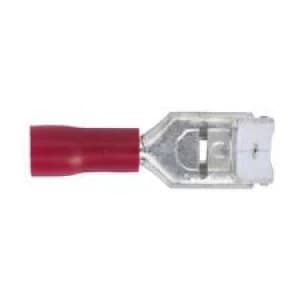 Genuine SEALEY RT17 Piggy-Back Terminal 6.3mm Red Pack of 100