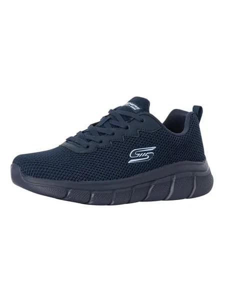 Skechers Bobs Sport B Flex Trainers Navy 8 UK