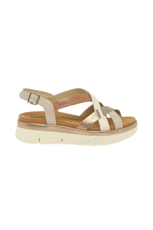 Pikolinos Womens 'Portals' Sandals in Beige Size: 5 Beige Female 5