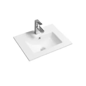 Limoge Thin-edge Ceramic 51Cm Inset Basin With Deep Scoop