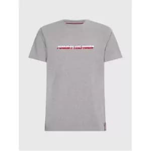 Tommy Sport Graphic S/S Tee - Grey