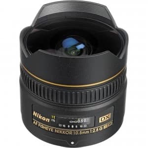 AF DX Fisheye- 10.5mm f/2.8G ED Lens