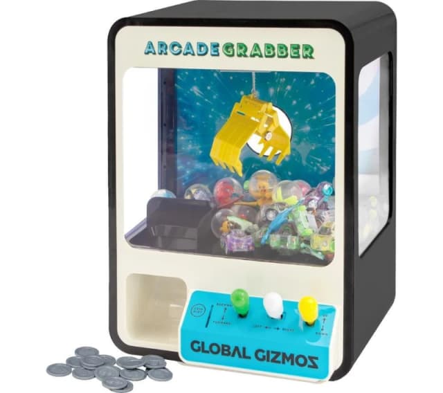 Global Gizmos Arcade Candy Grabber - Black