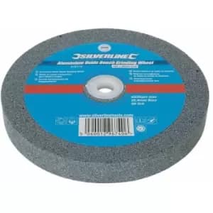 Silverline - Aluminium Oxide Bench Grinding Wheel - 150 x 20mm Fine