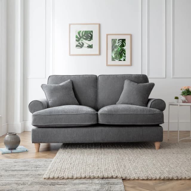 The Great Sofa Company The Vito 2 Seater Sofa in Beige Beige Unisex