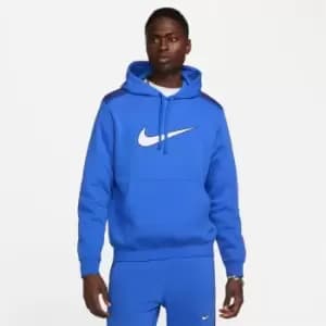 Nike NSW Sport Fleece Hoodie Mens - Blue