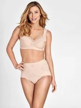 Miss Mary of Sweden Diamond Panty Girdle, Beige, Size 14, Women