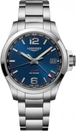 Longines Watch Conquest VHP GMT Mens
