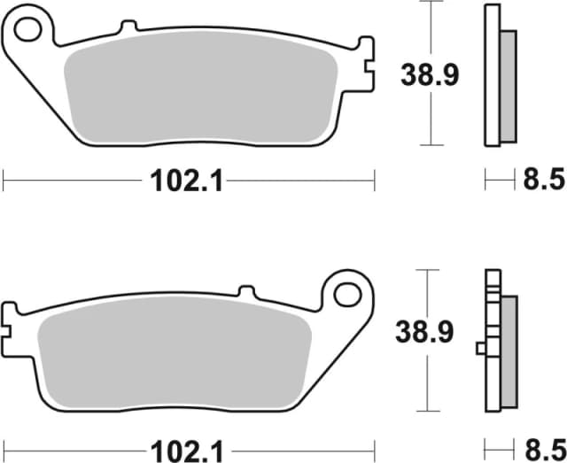 sbs 212MS Brake pad set Brake Pad Set,disc brake (402)