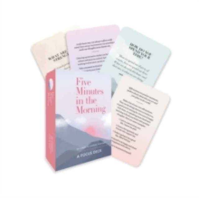 Five Minutes in the Morning: A Focus Card Deck : 50 Cards to Change Your Day Cards