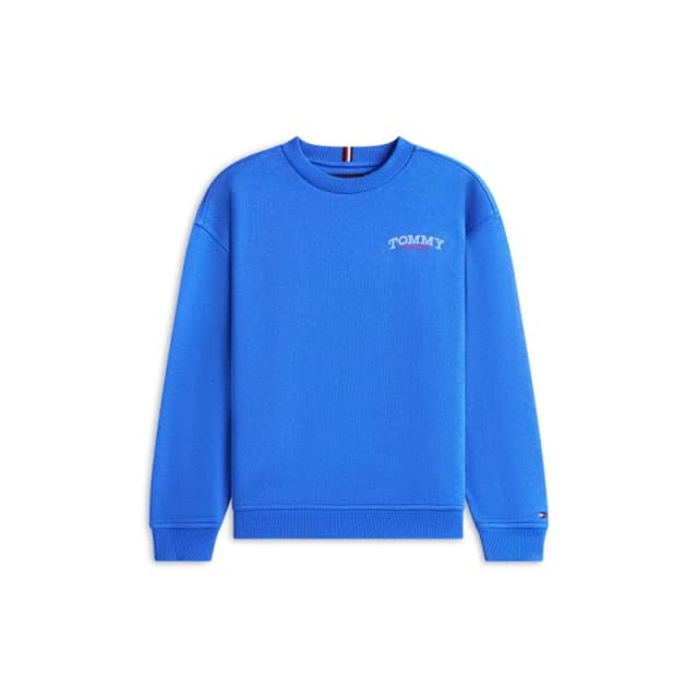 Tommy Hilfiger Kids Monogram Crew Sweatshirt Empire Blue C6H male 8Y