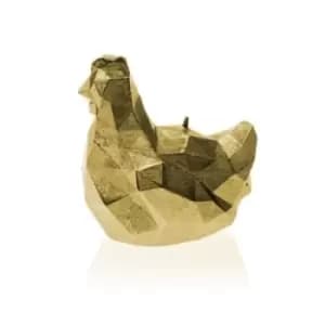 Small Chicken Candle – Classic Gold