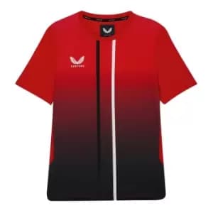 Castore Saracens Short Sleeve Training T Shirt Juniors - Red