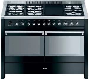 SMEG Opera A4BL-8 120cm Dual Fuel Range Cooker