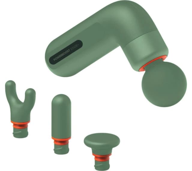 SHARPER IMAGE Power Percussion Move Edge Portable Lite Massage Gun - Green 4894088079937