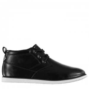 Soviet White Chapel Mid Mens Boots - Black