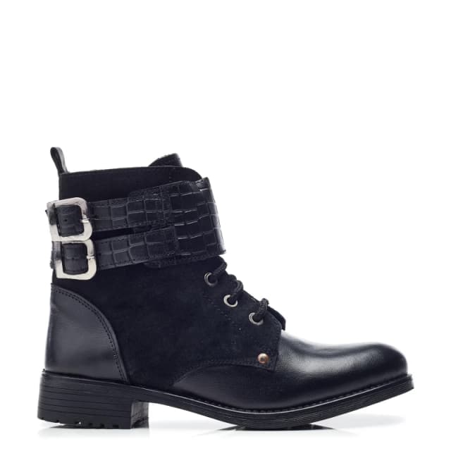 Moda in Pelle Mauvaise Leather Boots - Black 3