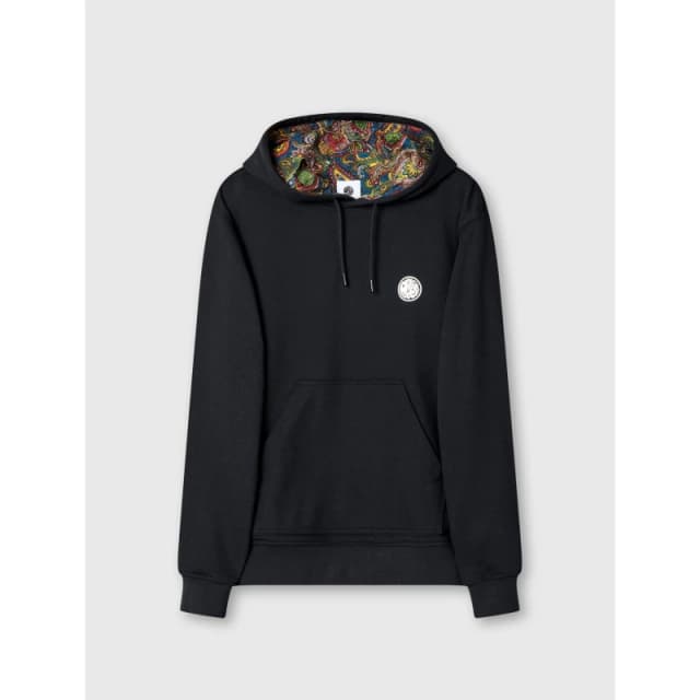 Pretty Green Mens PG Lounge Hoodie Black male Small