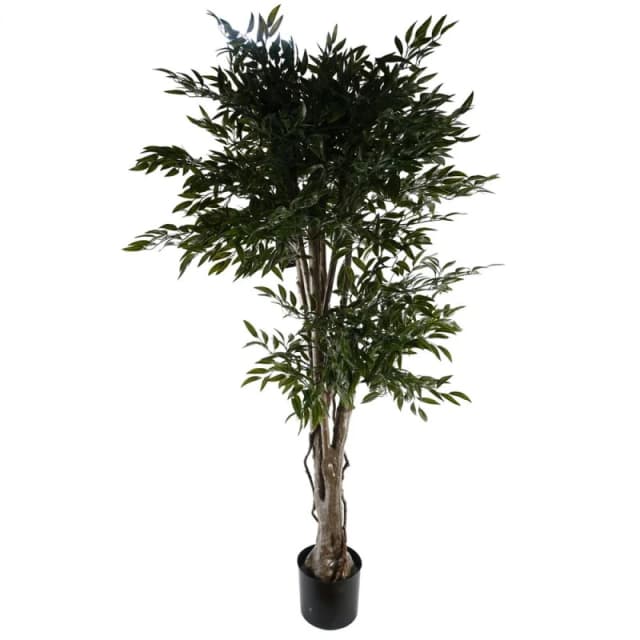 Leaf Artificial Plant Ruscus Tree- 2716 leaves UV PROTECTED OUTDOOR Botanik Green