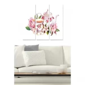 MDF281789963 Multicolor Decorative MDF Painting (3 Pieces)