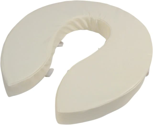 Aidapt Foam Padded Raised Toilet Seat White
