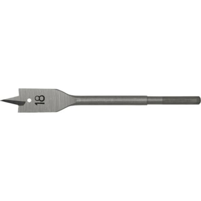 Loops 18 x 152mm Fully Hardened Wood Drill Bit - Hex Shank - High Performance Woodwork Multi