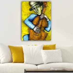 268752152_70100 Multicolor Decorative Canvas Painting