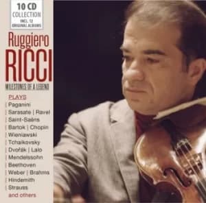 Ruggiero Ricci Milestones of a Legend by Ruggiero Ricci CD Album