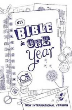 The Bible in One Year by Ibs UK International Bible Society Hardback